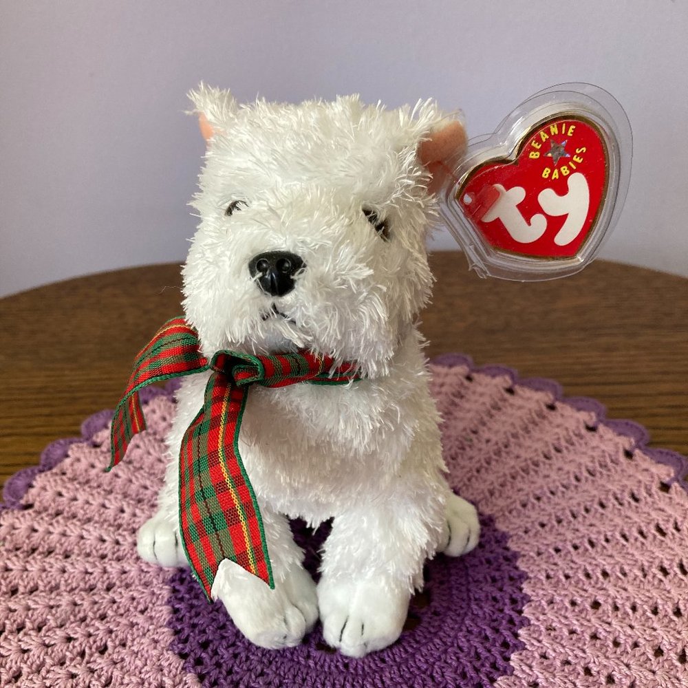 Scotty, Ty Beanie Babies, dog /terrier NWT